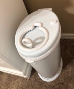 Ubbi Steel Odor Locking, No Special Bag Required Money Saving, Awards-Winning, Modern Design, Registry Must-Have Diaper Pail, White 61 71De8GNUFiL