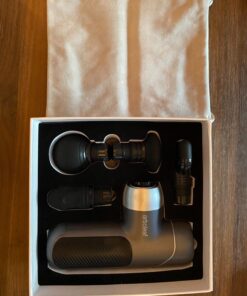 arboleaf Mini Massage Gun Deep Tissue, Muscle Massager for Back Pain Relief, Small Massage Gun Travel Massager Handheld, Quiet Percussion Massager Portable, Whole Body- FSA and HSA Eligible Grey-1 53 71DgH n1CuL