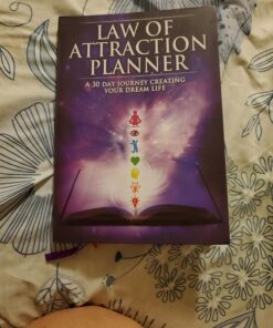 Law of Attraction Life & Goal Planner - A 30 Day Journey Creating Your Dream Life - Personal Gratitude Journal, Week Success Planner, and Stickers Purple (30-day) 56 71Dgpr9QnCL