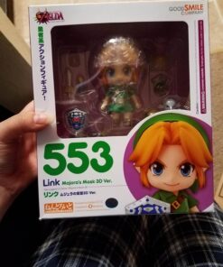 Good Smile The Legend of Zelda: Majora's Mask 3D Link Nendoroid Action Figure 55 71DiNl2MPTL 1