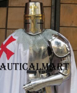NauticalMart LARP Complete Medieval Arms Armor Set Knight Halloween Costume 7 71Diok5KpnL