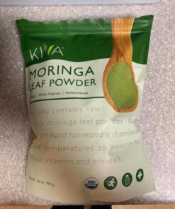 Kiva Organic Moringa Leaf Powder - Non-GMO and RAW - (1 Pound) 35 71Dj2vv1shL