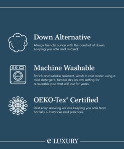 ExceptionalSheets Pillow Top Mattress Pad - Found in Marriott Hotels with Fitted Skirt and 18" Deep Pockets - Supportive Pillowtop Mattress Pad Cover with Cluster Fiber - King Size 23 71DjAVLnC9L 3