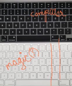 Apple Magic Keyboard with Numeric Keypad: Wireless, Bluetooth, Rechargeable. Works with Mac, iPad, or iPhone; US English - White 32 71DjRR3ncjL