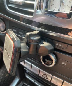 OQTIQ Magnetic CD Phone Car Mount for Car CD Player, CD Slot Car Phone Mount Holder with Built-in 6 Strong Magnets, Compatible with iPhone Samsung Galaxy LG and More Black-Red 33 71DjdJEdkmL