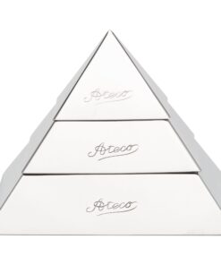 Ateco Stainless Steel Large Pyramid Mold, 4.75 by 3.25-Inches High Single Mold 6 71DjubO1M L 2