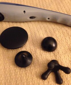 Wahl Deep Tissue Corded Long Handle Percussion Massager - Handheld Therapy with Variable Intensity to Relieve Pain in The Back, Neck, Shoulders, Muscles, & Legs for Arthritis - Model 4290-300 37 71DkPB6yXcL