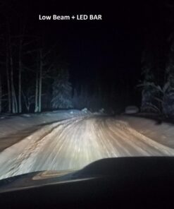 Auxbeam 30 inch LED Light Bar 198W Light Bar Combo with 66pcs 3W Led Chips Driving Light for Off-Road Truck 4x4 Military Mining Boating Farming and Heavy Equipment 38 71DkQ0NNt6L