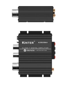 Kinter K2020A+ Limited Edition Original Tripath TA2020-020 Class-T Hi-Fi Audio Mini Amplifier with 12V 5A Power Supply Black 47 71DkQBceN9L