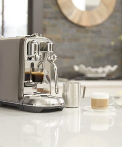 Breville Nespresso Nespresso Creatista Plus Coffee Espresso Machine, Brushed Stainless Steel BNE800BSSUSC Silver 39 71Dm7zCFyAS