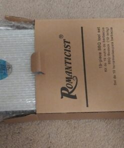 ROMANTICIST Complete Grill Accessories Kit - The Very Best Grill Gift on Birthday Wedding - Professional 21PC BBQ Accessories Set with Case for Outdoor Camping Grilling Smoking SILVER-1 34 71DnLh1JaFL