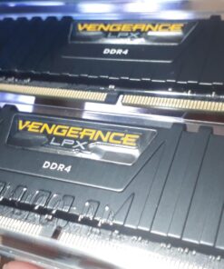 Corsair Vengeance LPX 16GB (2x8GB) DDR4 DRAM 2666MHz (PC4-21300) C16 Memory Kit - Black 16GB Kit (2x8GB) 30 71DnMjmXVCL