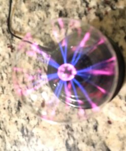 Theefun Plasma Ball, 3 Inch Plasma Lamp, Touch Sensitive Plasma Globe USB or Battery Powered Nebula Thunder Lightning, Novelty Toy for Kids, Parties, Prop, Bedroom, Home, Decoration, Christmas Gifts 37 71DoNo8h04L