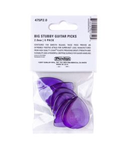 Dunlop Big Stubby Picks, 2.0mm 6 Pack Dunlop Big Stubby Picks 14 71DoUOxbLS