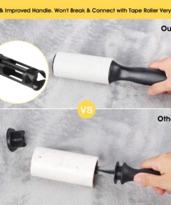 Lint Roller Pet Hair Remover - Sticky Lint Remover Rollers for Clothes Pet Hair Cat 8 Pack 8 Count (Pack of 1) 15 71DoXEFB23L