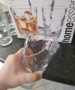 Home Essentials 12-Piece Galaxy Glassware Set, 17 oz 37 71Doq3VWHL