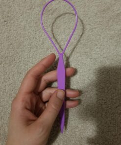 Conair Topsy Tail Hair Tool, Ponytail Hair Loop Styling Tool with Hair Ties Hair Styling Kit Included, 5-Piece Set Black 37 71Dp8DBXcKL