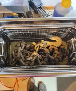 VEVOR Commercial Ultrasonic Cleaner 6L Professional Ultrasonic Cleaner 40kHz with Digital Timer&Heater 110V Excellent Cleaning Machine for Watch Instruments Industrial Parts Excellent Cleaner Solution 62 71Dq05w8IrL