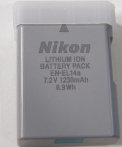 Nikon 27126 EN-EL 14A Rechargeable Li-Ion Battery (Grey) 22 71DqJUK8DUL