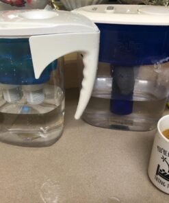 Seychelle pH2O Alkaline Water Filter Pitcher - pH Enhancing Filtration - USA-Made Filter, 64oz 24 71DqlhhRwWL