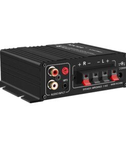 Kinter K2020A+ Limited Edition Original Tripath TA2020-020 Class-T Hi-Fi Audio Mini Amplifier with 12V 5A Power Supply Black 45 71Dr1mdg4L