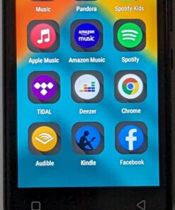 innioasis 80GB MP3 Player with Bluetooth and WiFi, MP3 Spotify Player with Pandora,Amazon Music,Audible, 4" Touch Screen Android Streaming MP3 MP4 Player for Kids (Black) Black 45 71DrVWBvB8L