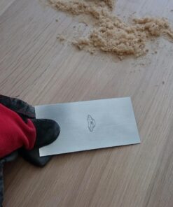 Crown Hand Tools Sheffield UK Steel 2 Piece Rectangular 2 1/2" x 5" Cabinet Scraper Set 375 1 PACK 9 71DsC3UjlL