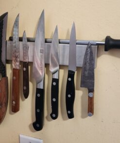 Modern Innovations 16 Inch Stainless Steel Magnetic Knife Bar with Multi-Purpose Functionality as a Knife Holder, Knife Strip, Magnetic Tool Organizer, Art Supply Organizer & Home Organizer 31 71DsDbhGwdL