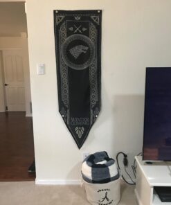 Game of Thrones House Sigil Tournament Banner (19" by 60") (House Stark) 38 71DsFJNbP4L