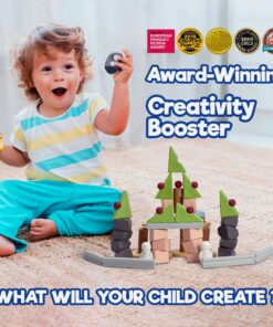 Taksa Toys Educational Building Blocks for Kids Ages 3 4 5 6 7+ Years Old, Reggio Emilia Stem Toys, Montessori Toys for Girls, Boys Unique Preschool Learning & Stacking Resources, Gift Pack 72 Pcs 9 71Dss5Xac4L 1