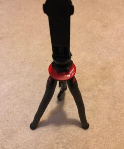 Tripod for iPhone, Fotopro Flexible Camera Tripod with Remote for iPhone 12 XS,Samsung, Waterproof and Anti-Crack Phone Tripod Stand for GoPro, Portable Travel Tripod for Live Streaming Vlogging Video Black and red 68 71DtZOU35rL
