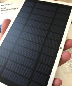 InnoGear Solar Outdoor Lights, 80 LEDs Solar Motion Sensor Lights with 4 Working Modes Solar Wall Lights IP65 Waterproof 450 Lumens Solar Gutter Lights for Front Door, Yard, Garage, Pack of 2 47 71DubO6oppL