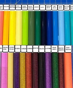 Alternative view of Siser EasyWeed Heat Transfer Iron On Vinyl 5 12"x15" Choose Any Combination of 5 Colors 12”x15” EasyWeed or 10”x12” Glitter