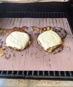 Kona Copper Grill Mats - Ultimate Grill Mats for Outdoor Grill, Nonstick, BBQ Grill Mat for Gas, Pellet, & Charcoal Grills, The Essential BBQ Mat for Every Grilling Enthusiast. Set of 2, 0.30mm Thick 30 71Dup35S2KL