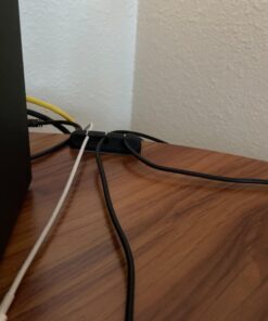 Cable Clips, 3 Packs Cord Management Organizer, Silicone Adhesive Hooks, Wire Cord Holder for Power Cords and Charging Accessory Cables, Mouse Cable, PC, Office and Home (7, 5 and 3 Slots) 29 71DvR9NPnL