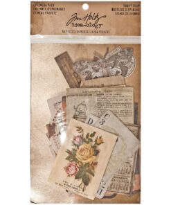 Tim Holtz Idea-ology Thrift Shop Ephemera Pack, 54 Count 18 71Dw1rgcfdL