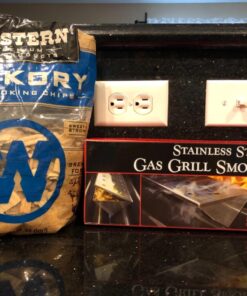 Western Premium BBQ Products Hickory BBQ Smoking Chips, 180 cu in No Size 27 71DwL4ktGnL