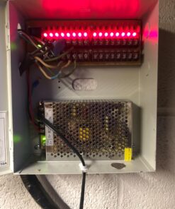 Monoprice 16 Channel CCTV Camera Power Supply - 12VDC - 10Amps 16 Channel - 10 Amps 16 71DwVgXIFeL