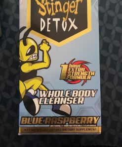 Stinger Detox Whole Body Cleanser 1 Hour Extra Strength Drink – Fruit Punch –Liquid 8 FL OZ 8 Fl Oz (Pack of 1) 34 71Dx3i6HB0L