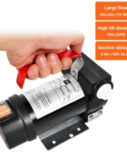 Goplus Electric Fuel Pump 12V 10GPM Diesel Bio Kerosene Oil Transfer Extractor 18 71DxI2SQRpL