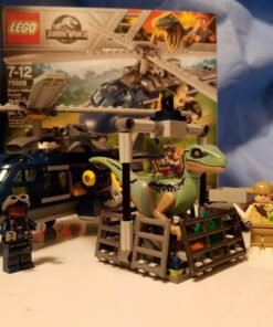 LEGO Jurassic World Blue's Helicopter Pursuit 75928 Building Kit (397 Pieces) 47 71DxSl0gCoL