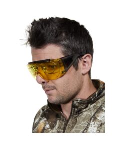 Allen Company - Ballistic Eye Protection for Men and Women - Shooting Accessories That Work with Prescription Glasses Yellow 20 71Dxb0EMP6L