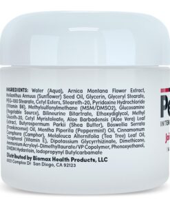 Penetrex Joint & Muscle Therapy – Soothing Relief for Back, Neck, Hands, Feet & Nerves – Maximum Strength Premium Whole Body Recovery Rub with Arnica, Vitamin B6 MSM & Boswellia – Non-Greasy 2oz Cream 2 Ounce (Pack of 1) 24 71DxkQU1kkL