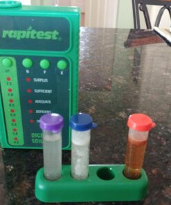 Luster Leaf 1605 Digital Soil Kit for pH, N, P and K, 25 Tests Digital Soil Test Kit 25 71DyInL94BL