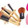 Makeup Brushes Convenient To Carry Made With Bamboo Handle and Animal Cruelty Free Soft Bristle (4 pieces) 22 71DyP4GFbGL