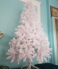 Perfect Holiday Christmas Tree, 5-Feet, PVC Crystal White 20 71E JuSOH9L