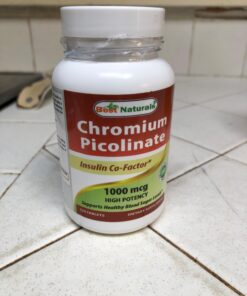Best Naturals Chromium Picolinate 1000 mcg 120 Tablets 27 71E Vm7HxPL