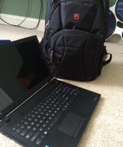 Swiss Gear SA1908 Black TSA Friendly ScanSmart Laptop Backpack - Fits Most 17 Inch Laptops and Tablets 103 71E Z5CqO6L