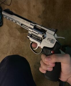 Crosman CRVL357S SR357 Full Metal CO2-Powered 6- Shot BB Revolver Air Pistol 46 71E0cBG 0rL