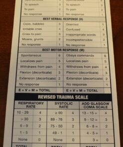 EMT/First Responders Vital Statistics Notebook – 8” x 4” Medical Notebook for Vital Signs and Additional Patient Information – 210 Pages (3 Pack) 3 Pack 22 71E1 0V6eSL